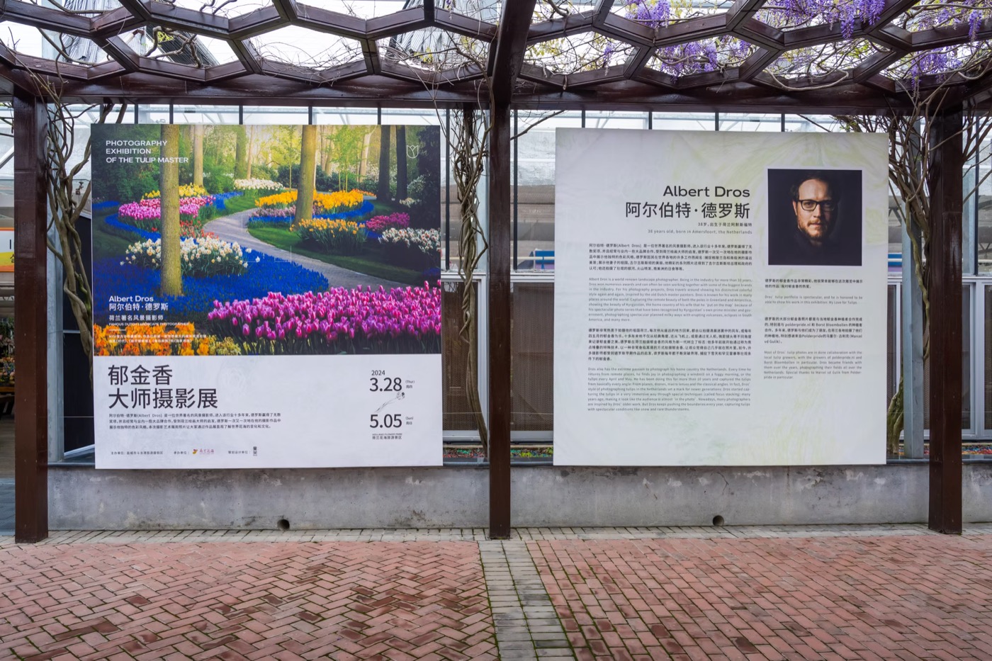 The project on exhibition